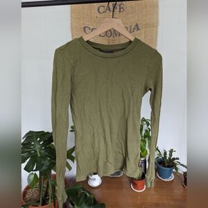 Patagonia hemp waffle knit long sleeve